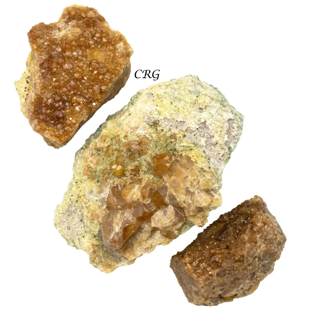 Hessonite Garnet Rough Specimens from Pakistan (8 Oz)