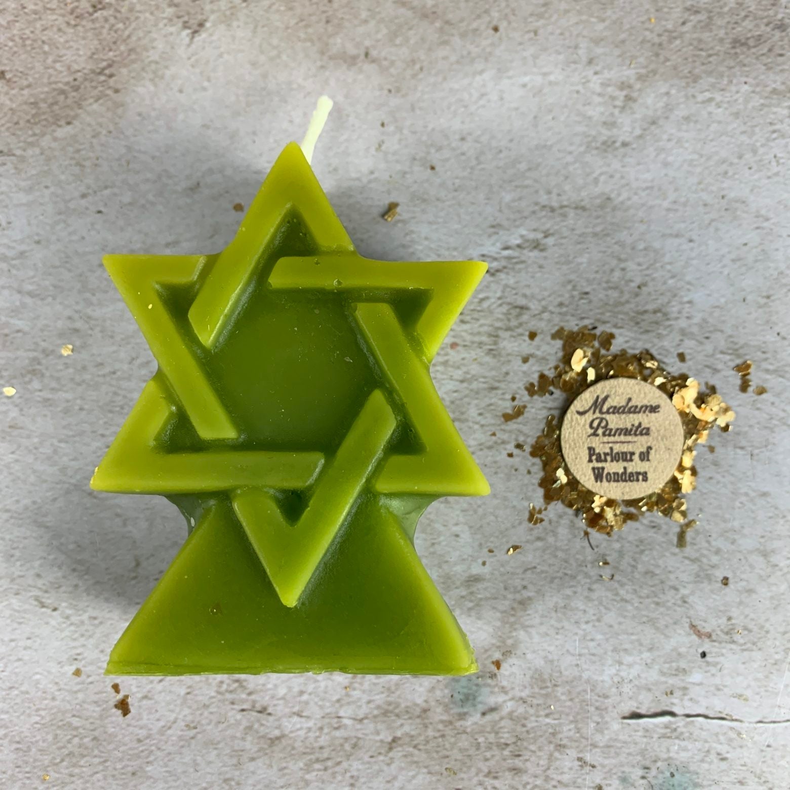 Seal of Solomon Candle Spell Kit - Protection & Power