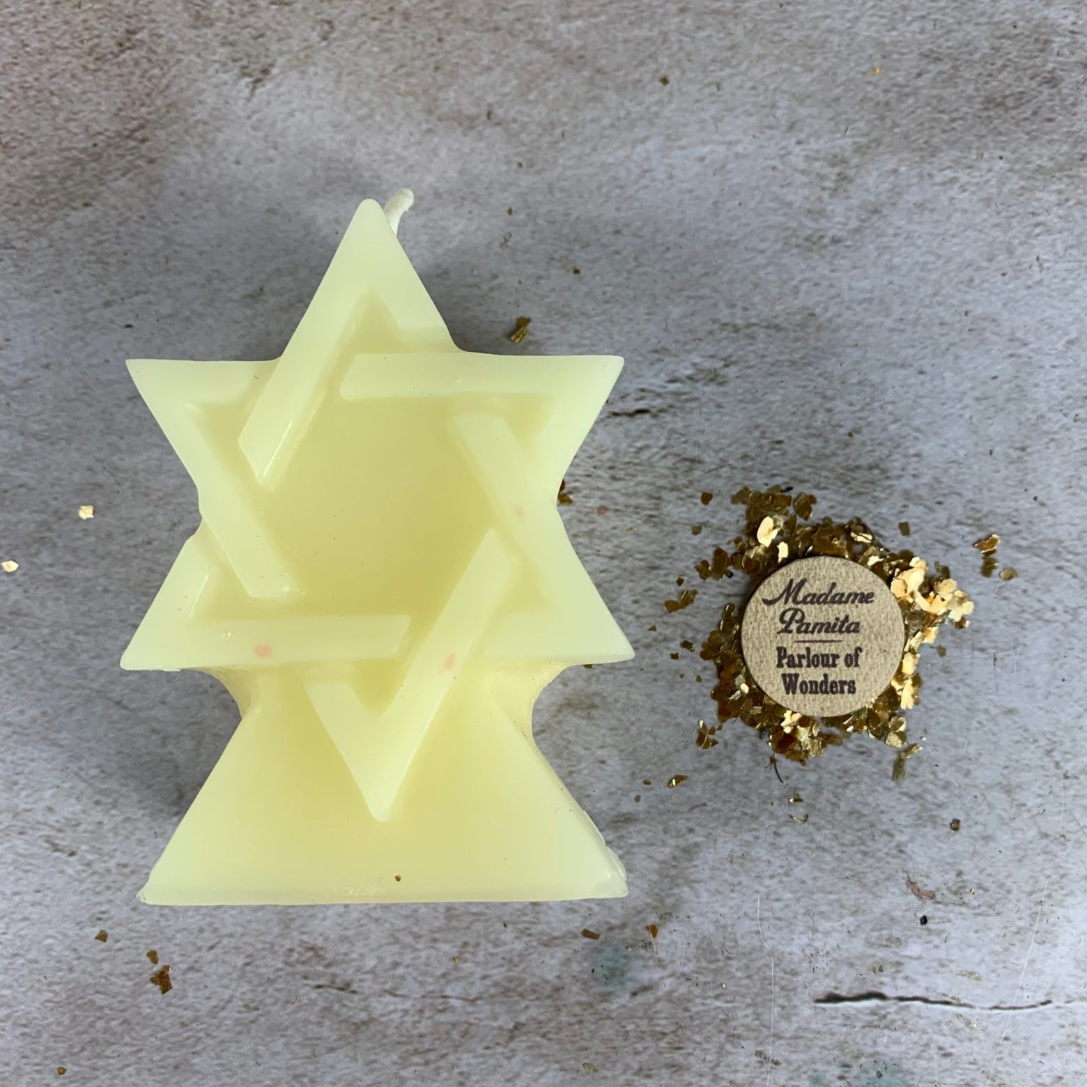 Seal of Solomon Candle Spell Kit - Protection & Power