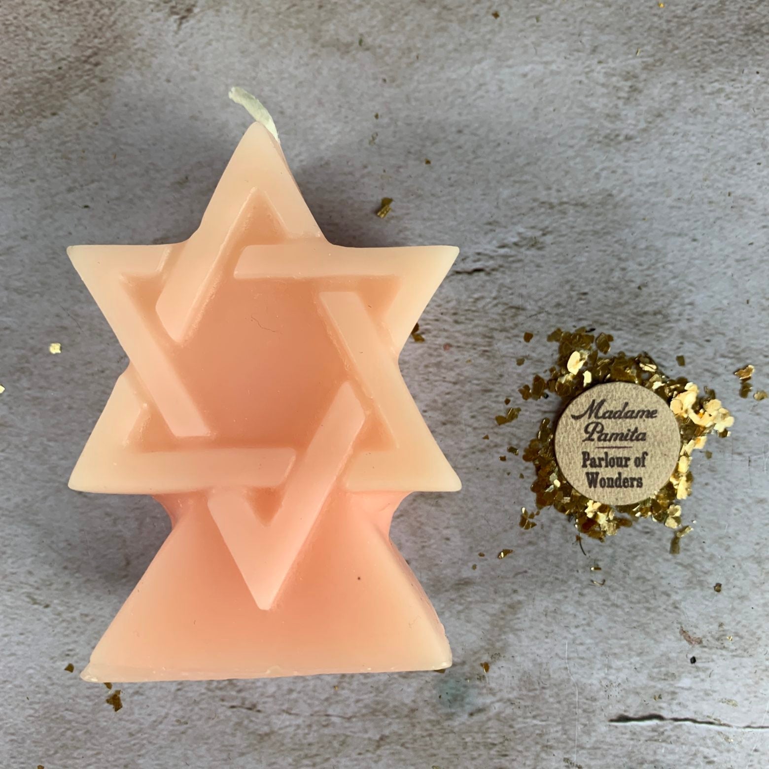Seal of Solomon Candle Spell Kit - Protection & Power