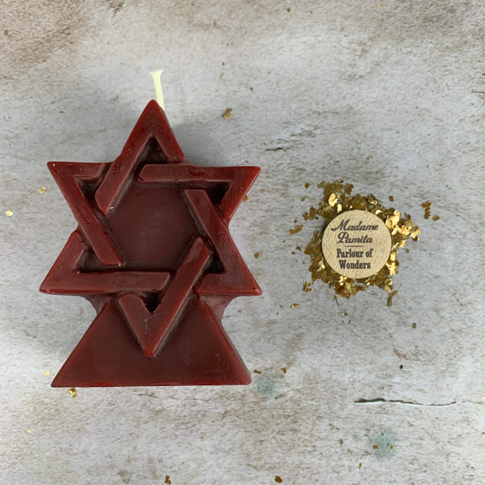 Seal of Solomon Candle Spell Kit - Protection & Power