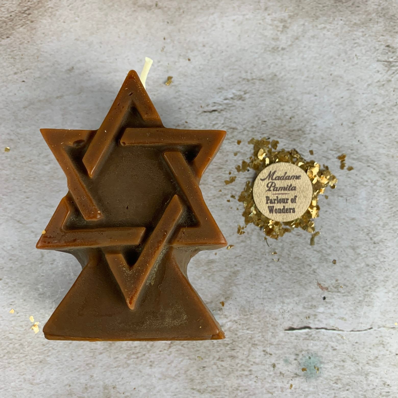 Seal of Solomon Candle Spell Kit - Protection & Power
