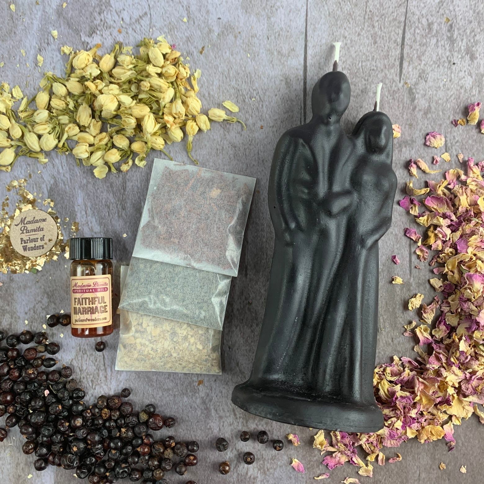 Happy Marriage Candle Spell Kit - Commitment & Union