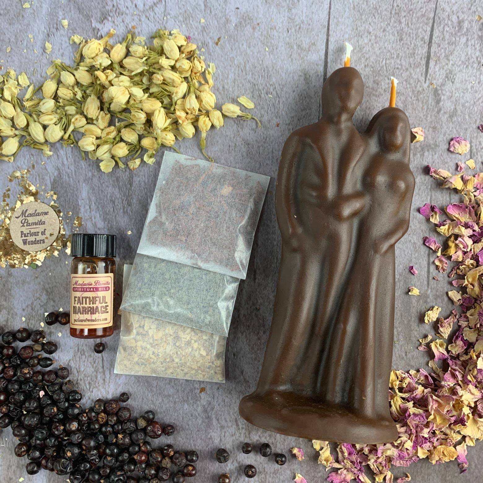 Happy Marriage Candle Spell Kit - Commitment & Union