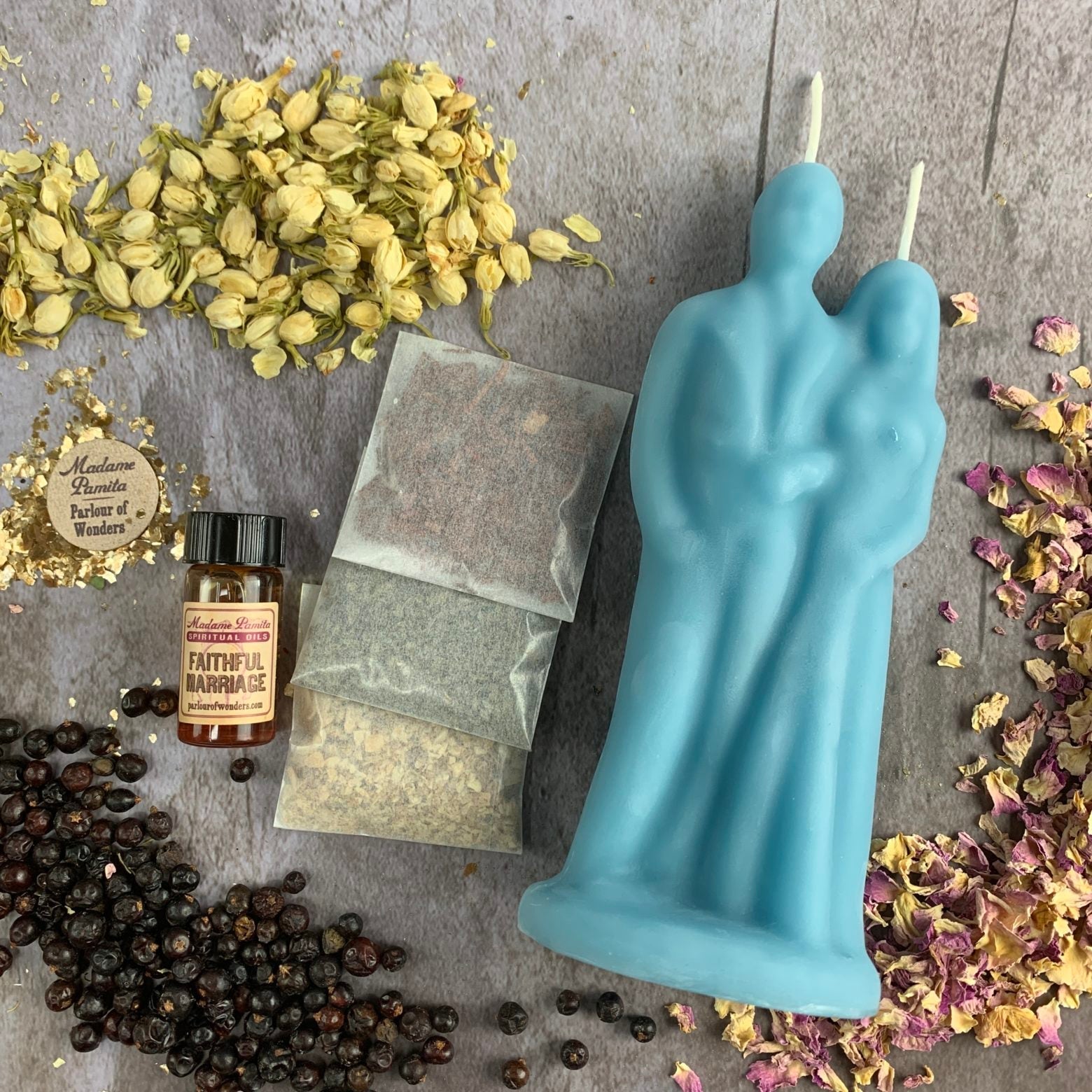 Happy Marriage Candle Spell Kit - Commitment & Union