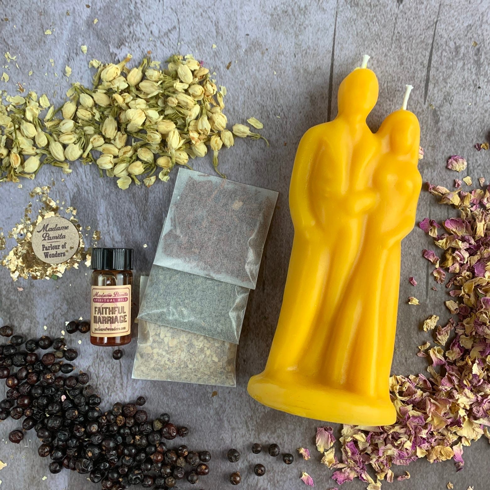Happy Marriage Candle Spell Kit - Commitment & Union