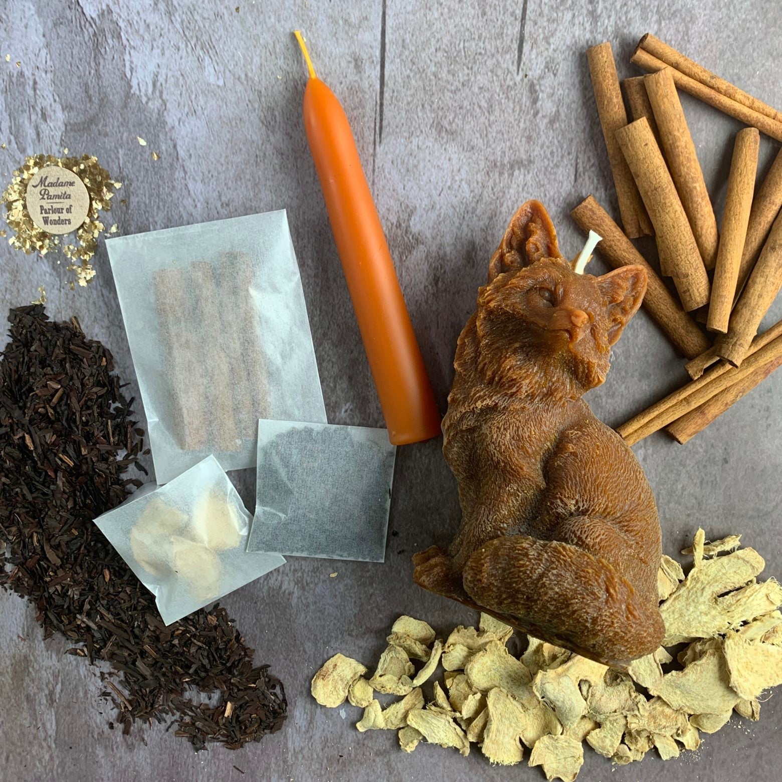 Fast Fox Candle Spell Kit - Quick Results & Cunning