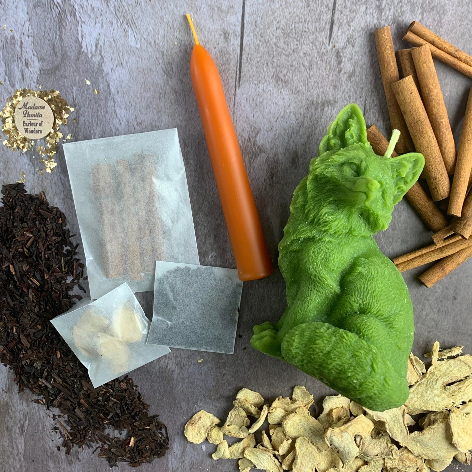 Fast Fox Candle Spell Kit - Quick Results & Cunning