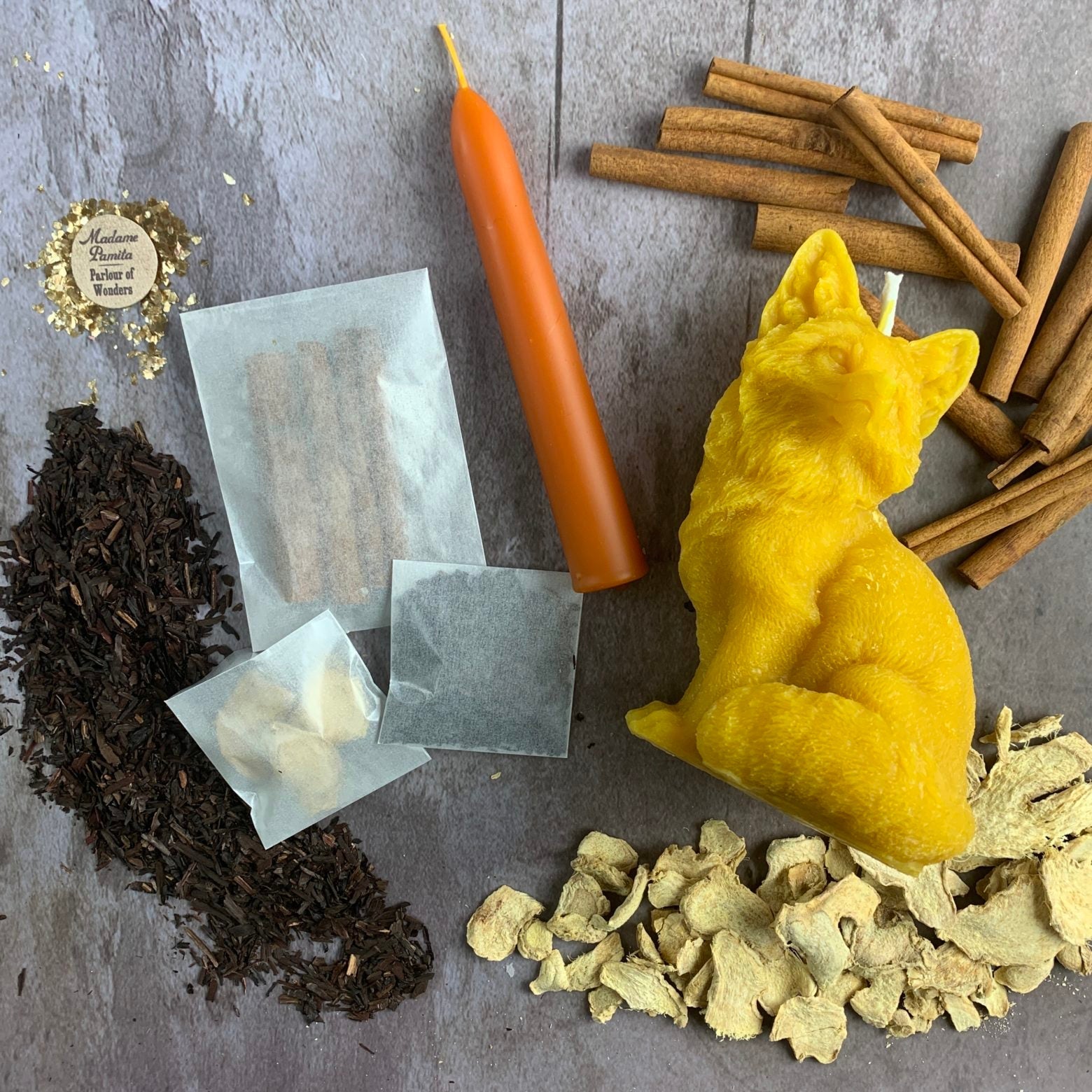 Fast Fox Candle Spell Kit - Quick Results & Cunning