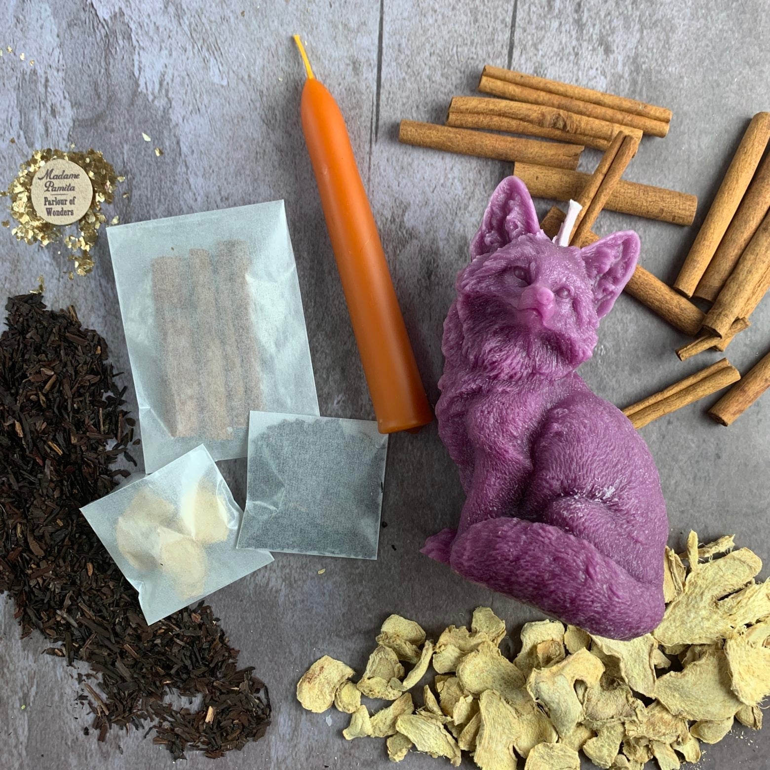 Fast Fox Candle Spell Kit - Quick Results & Cunning