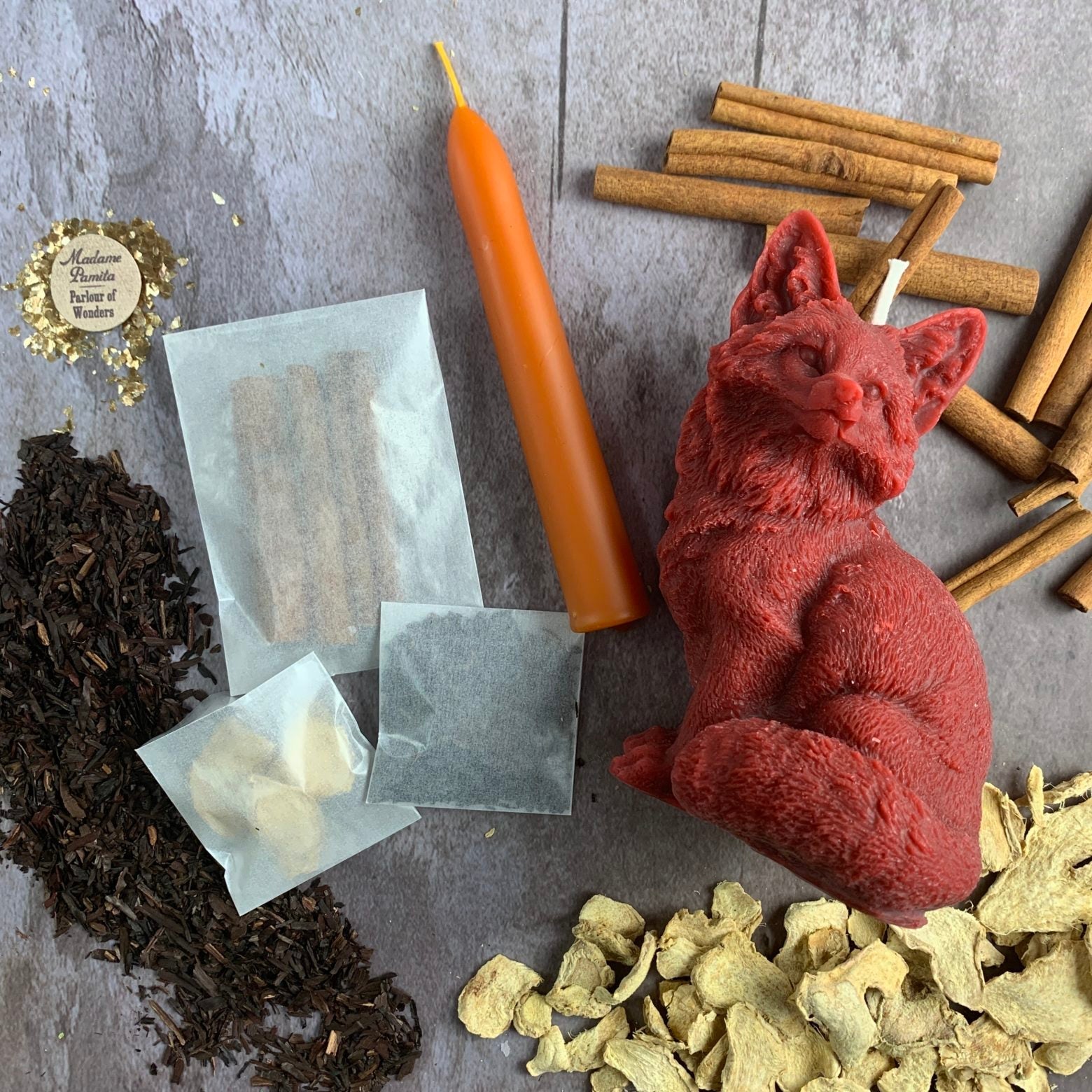 Fast Fox Candle Spell Kit - Quick Results & Cunning