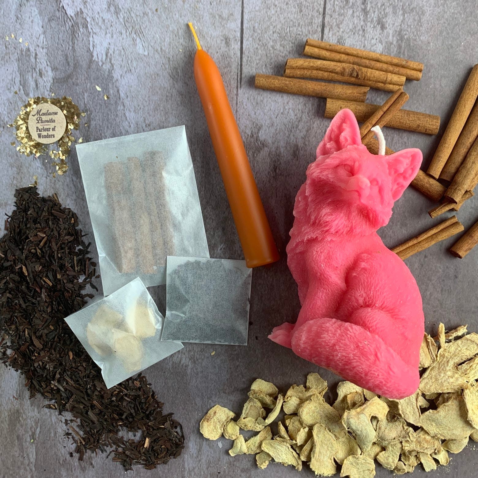 Fast Fox Candle Spell Kit - Quick Results & Cunning
