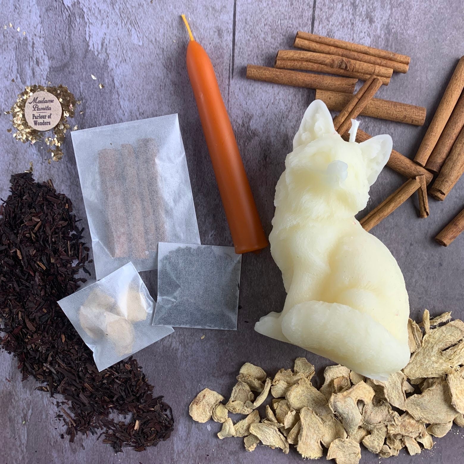 Fast Fox Candle Spell Kit - Quick Results & Cunning
