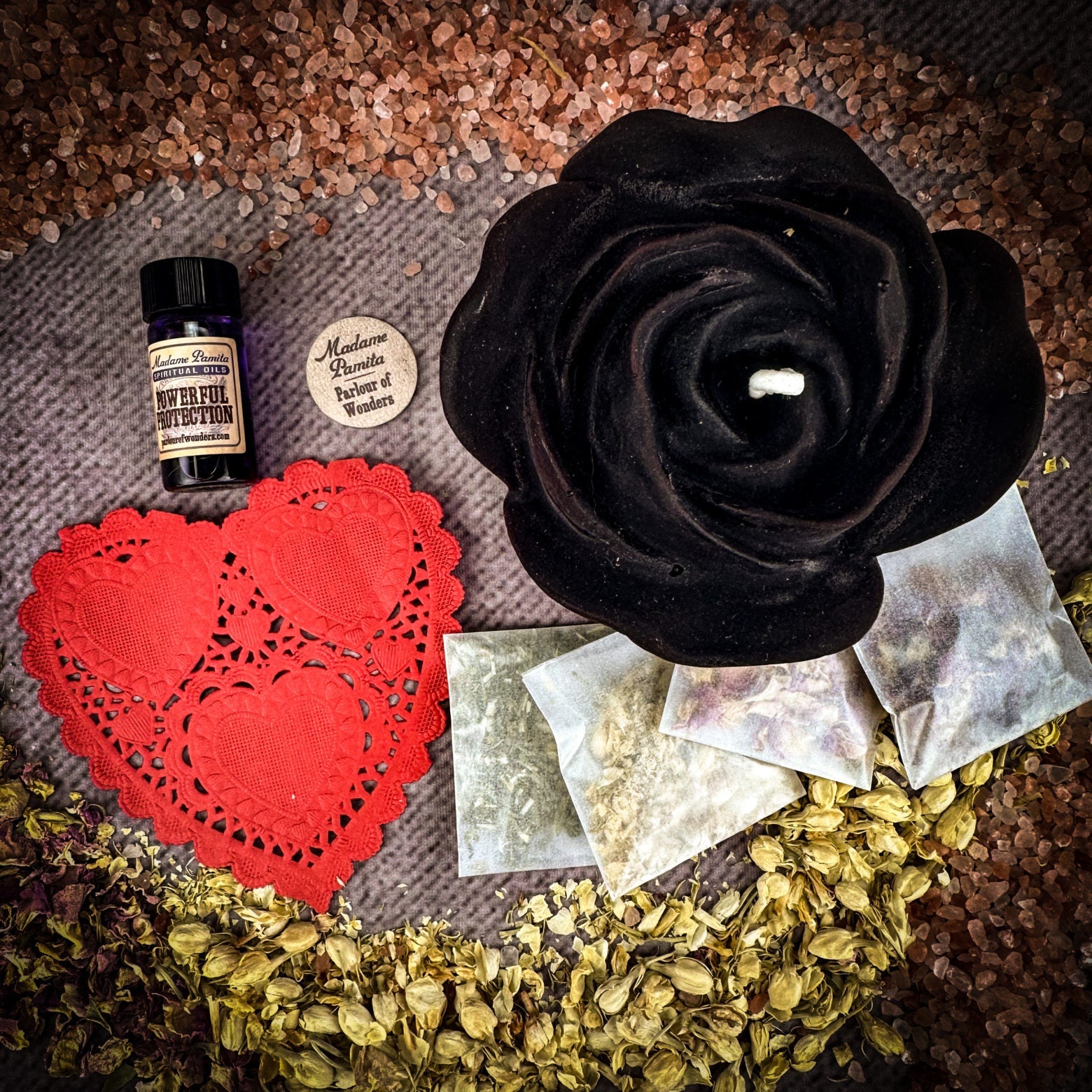 Rose Romance Candle Spell Kit - Love & Romance