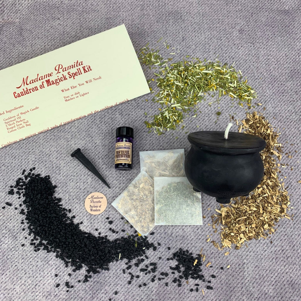 Cauldron of Magick Candle Spell Kit - Transformation & Positive Change