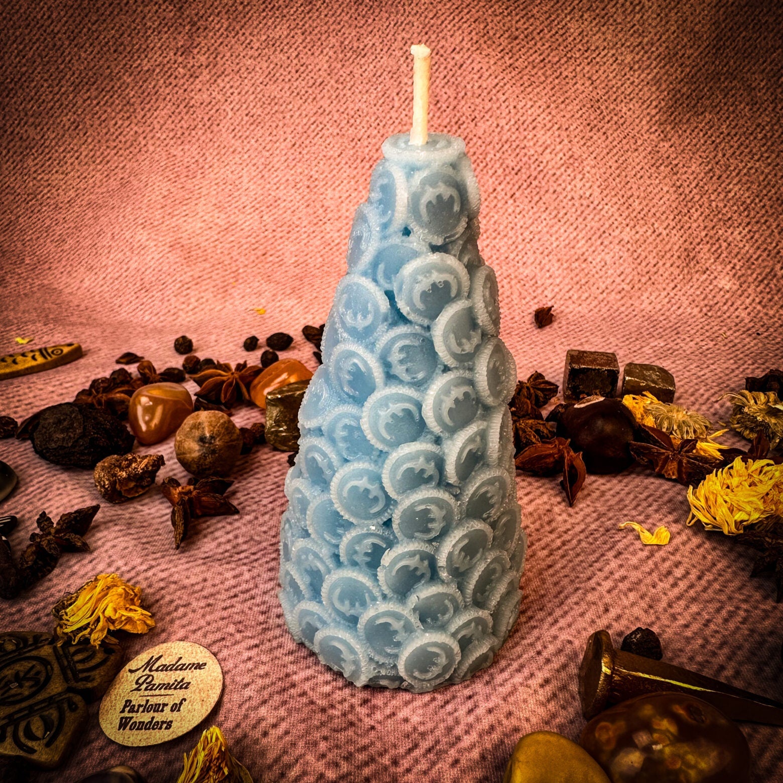 Cone of Coins Candle Spell Kit - Money Attraction & Prosperity Magic