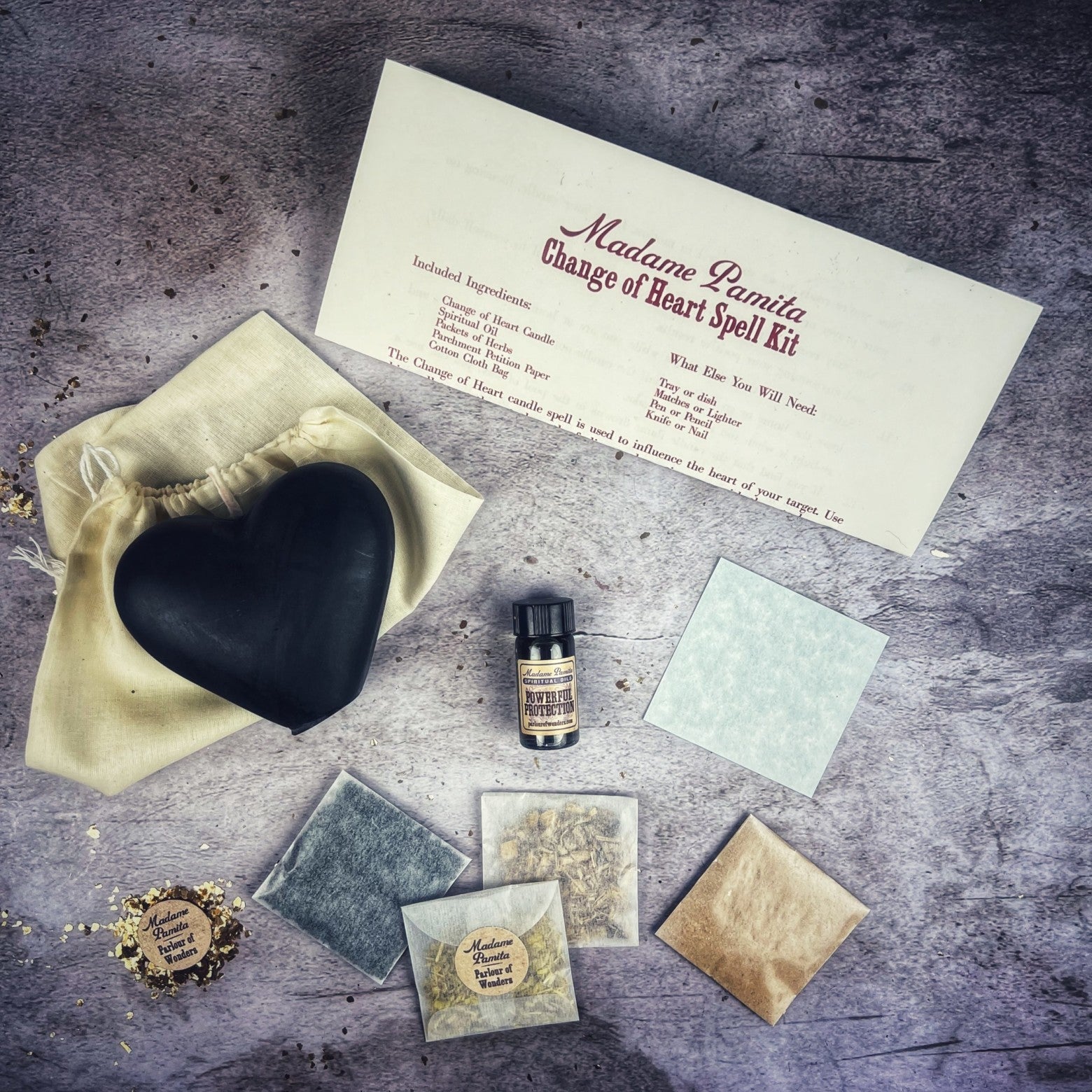 Change of Heart Candle Spell Kit - Love Reconciliation & Emotional Healing