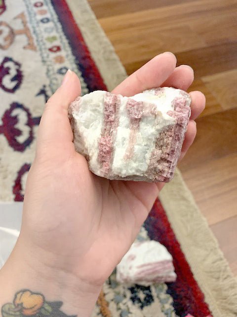 2 KILO LOT - Rubellite Pink Tourmaline On Matrix / Mixed Sizes