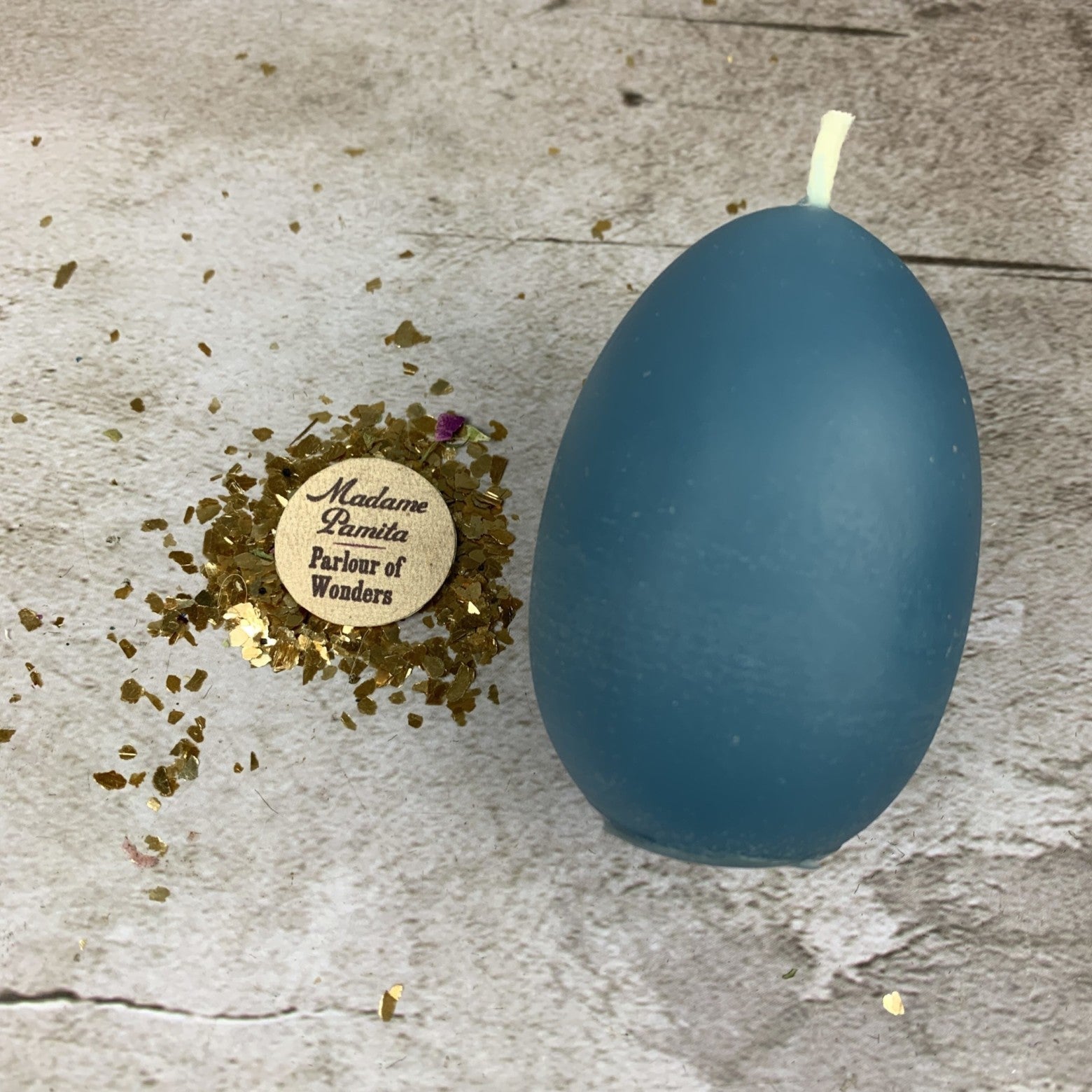 Egg Talisman Candle Spell Kit - New Beginnings & Fertility Magic