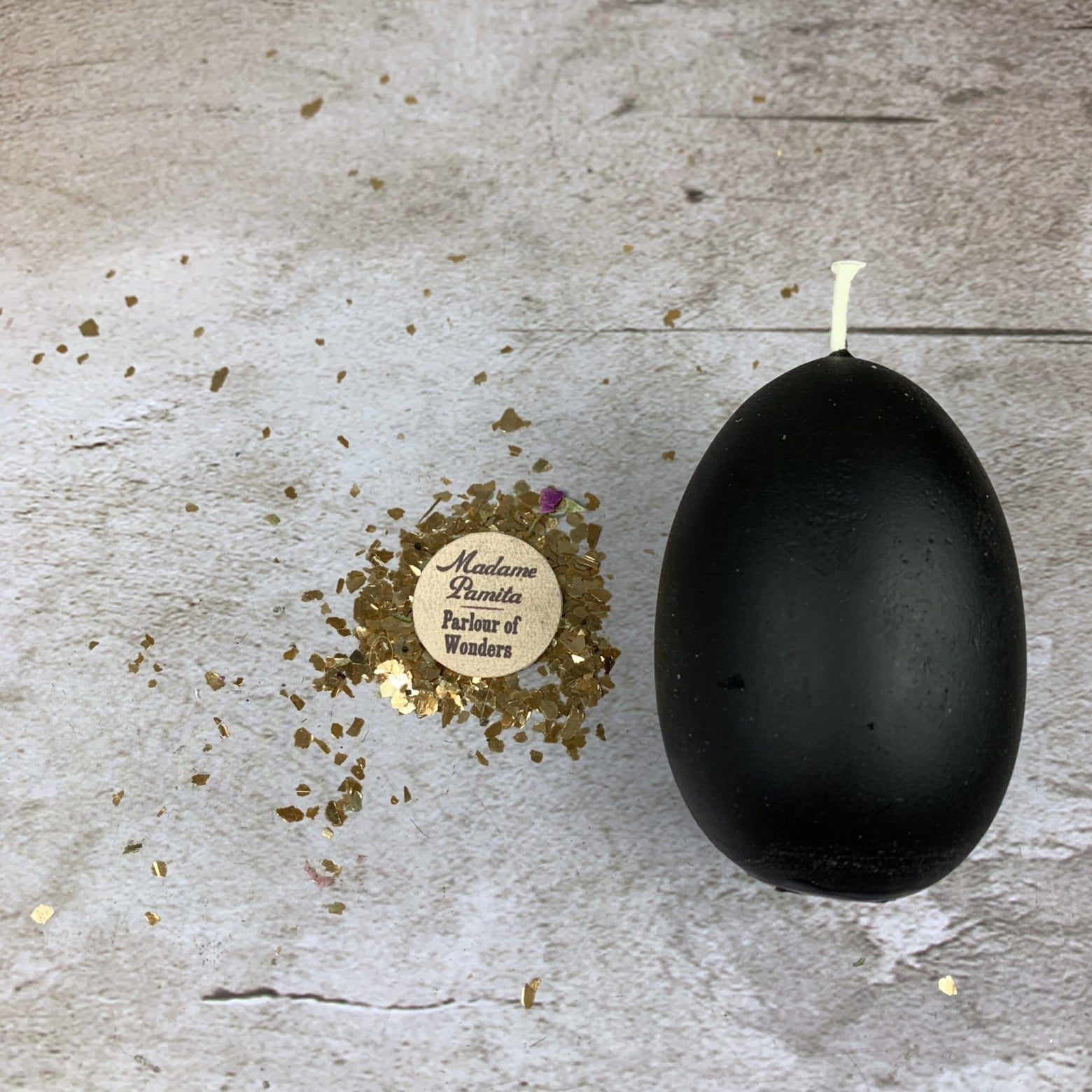 Beeswax Egg Talisman Spell Candle - New Beginnings & Fertility Magic