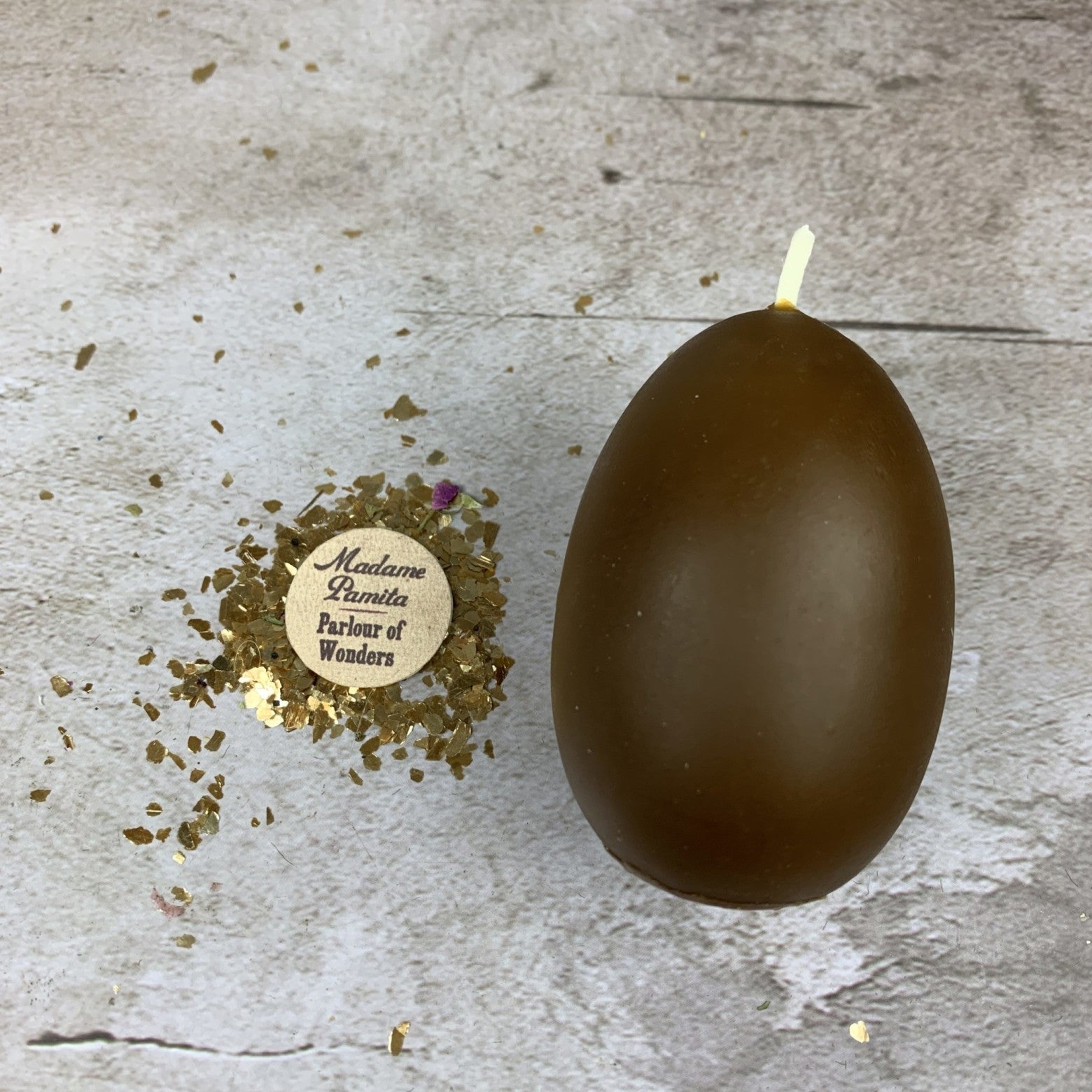 Egg Talisman Candle Spell Kit - New Beginnings & Fertility Magic