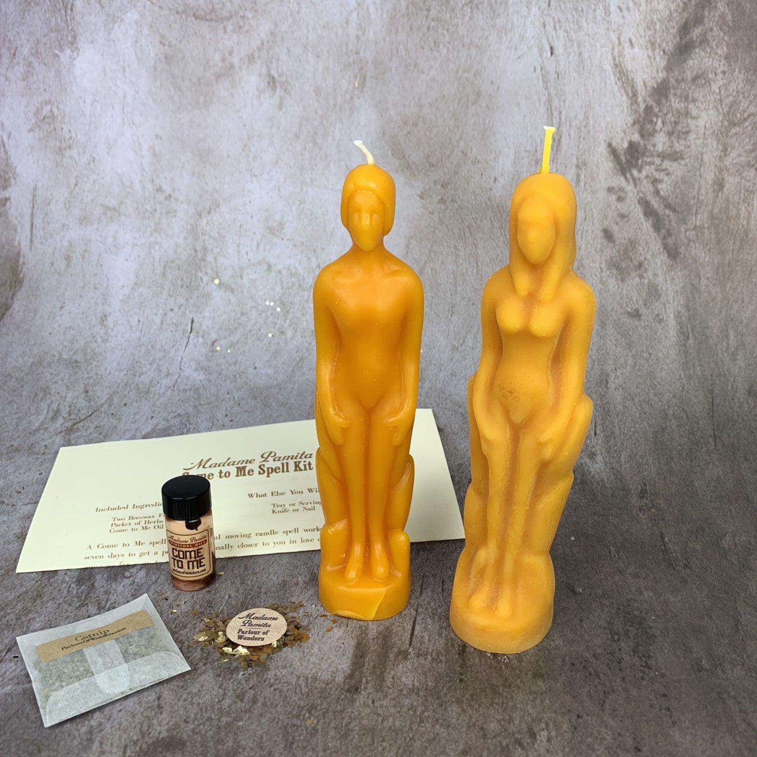 Come to Me Candle Spell Kit Human/Female - Attract Love & Passion