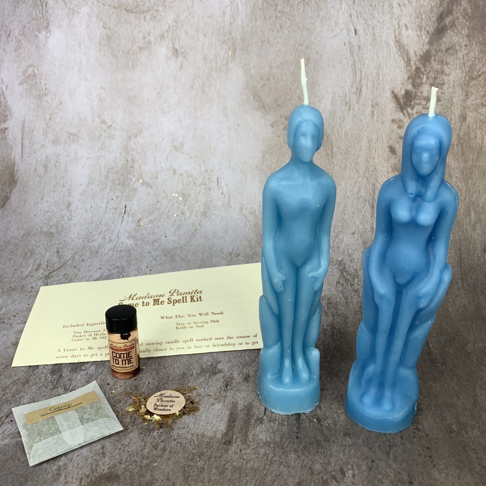 Come to Me Candle Spell Kit Human/Female - Attract Love & Passion