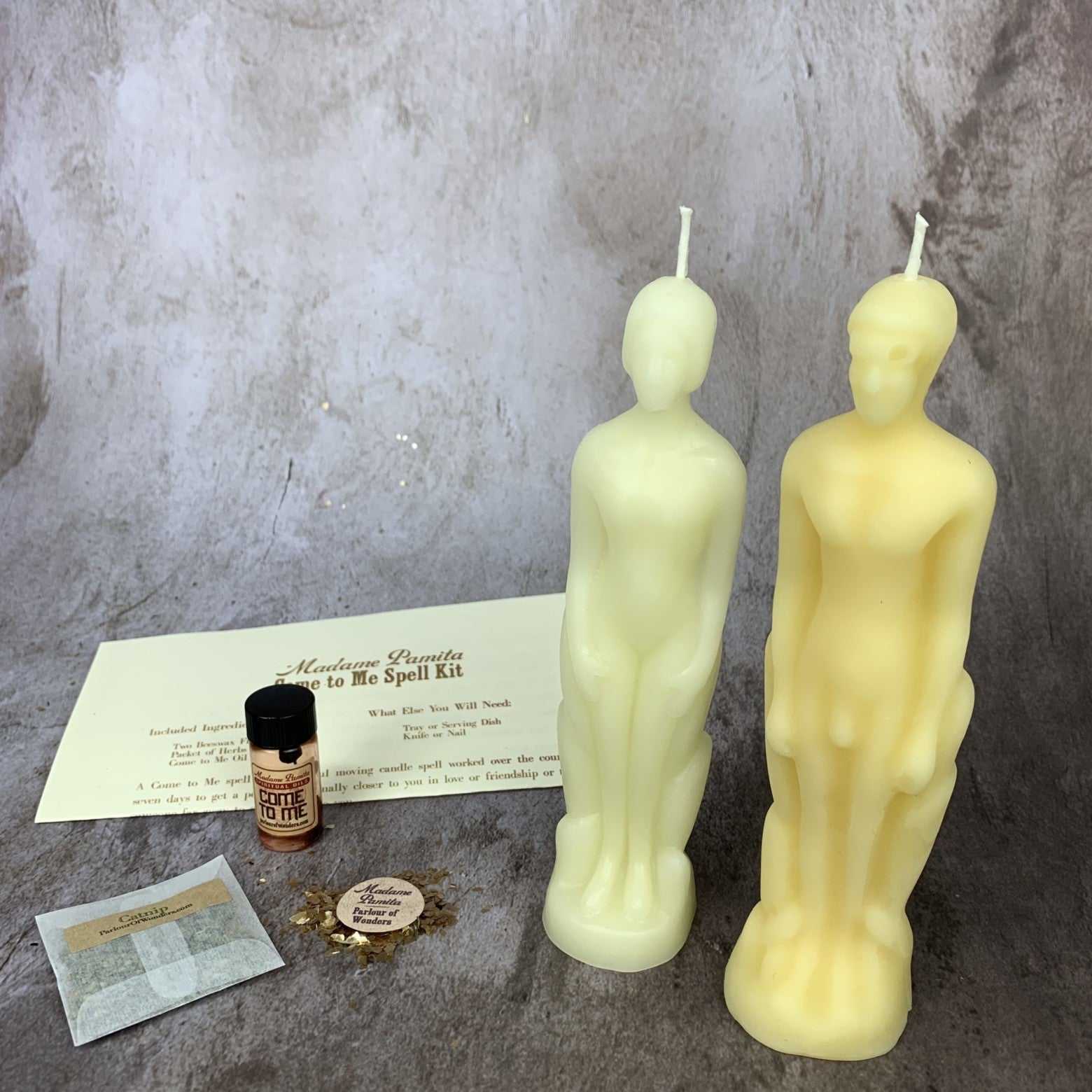 Come to Me Candle Spell Kit Human/Male - Attract Love & Passion
