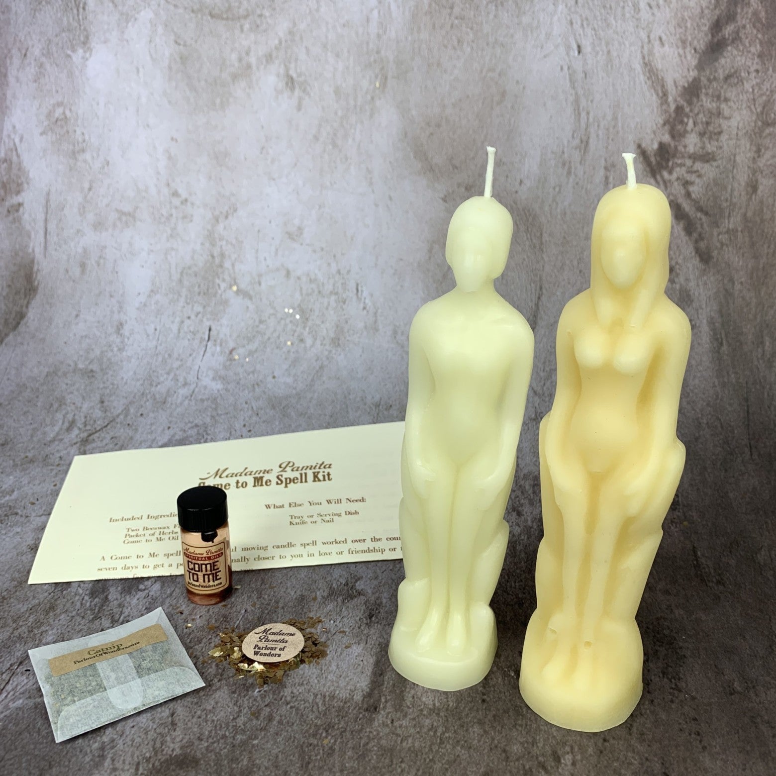 Come to Me Candle Spell Kit Human/Female - Attract Love & Passion