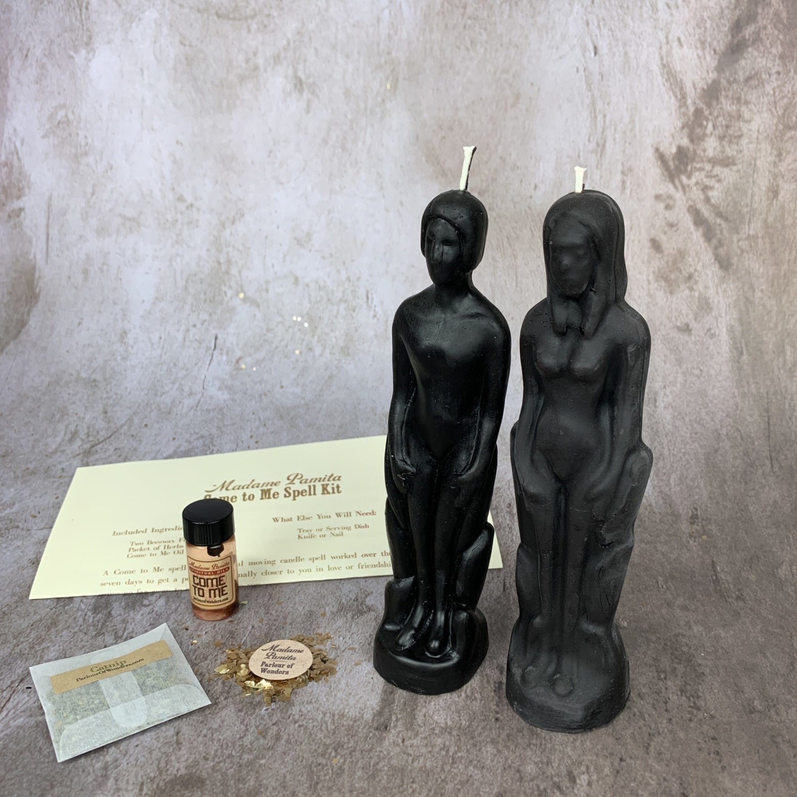 Come to Me Candle Spell Kit Human/Female - Attract Love & Passion