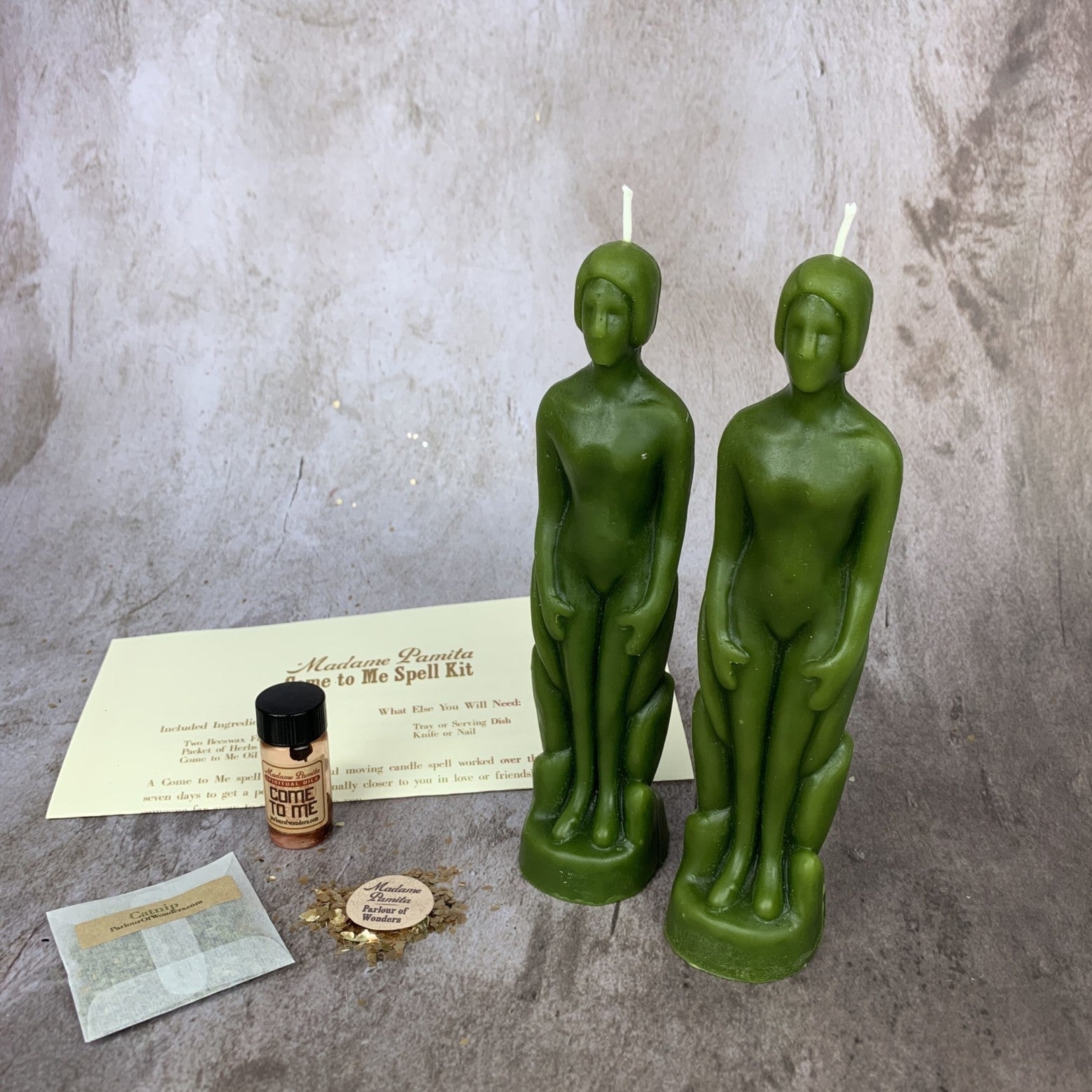 Come to Me Candle Spell Kit Human/Human - Attract Love & Passion