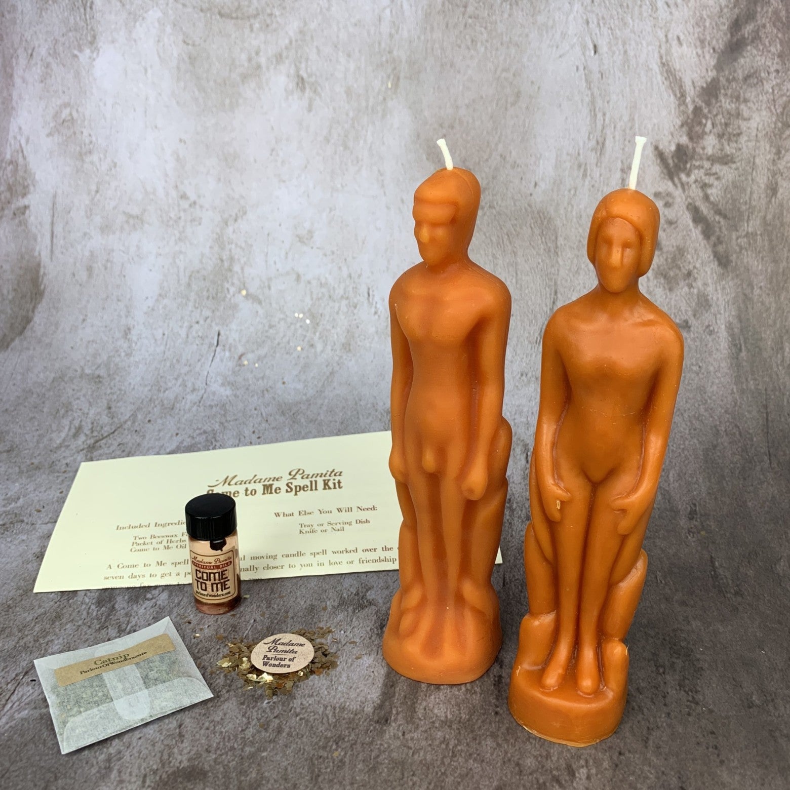 Come to Me Candle Spell Kit Human/Male - Attract Love & Passion