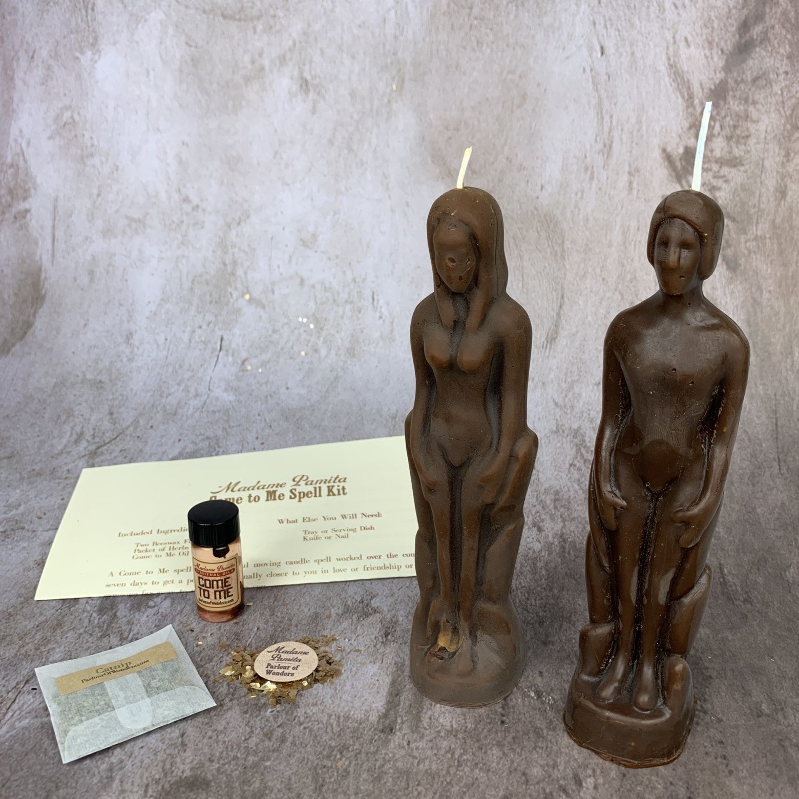 Come to Me Candle Spell Kit Human/Female - Attract Love & Passion