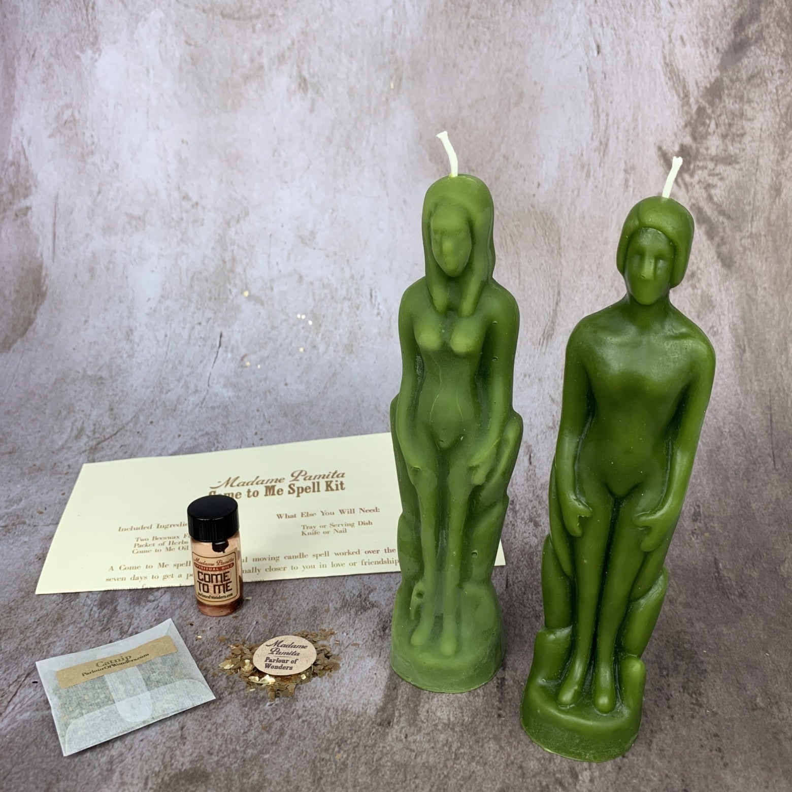 Come to Me Candle Spell Kit Human/Female - Attract Love & Passion