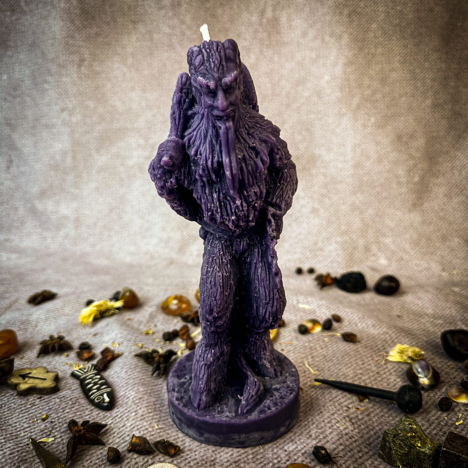 Krampus Better Behavior Candle Spell Kit