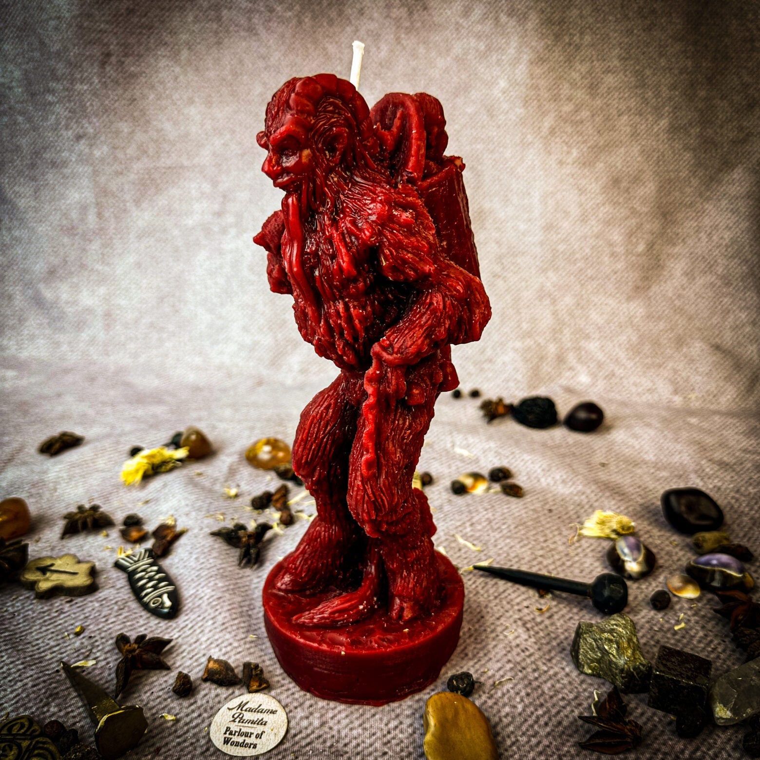 Krampus Better Behavior Candle Spell Kit