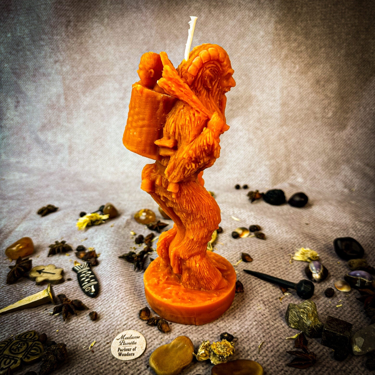 Krampus Better Behavior Candle Spell Kit
