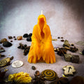Beeswax Seer Spirit Spell Candle - Psychic Ability & Spirit Realm Connection