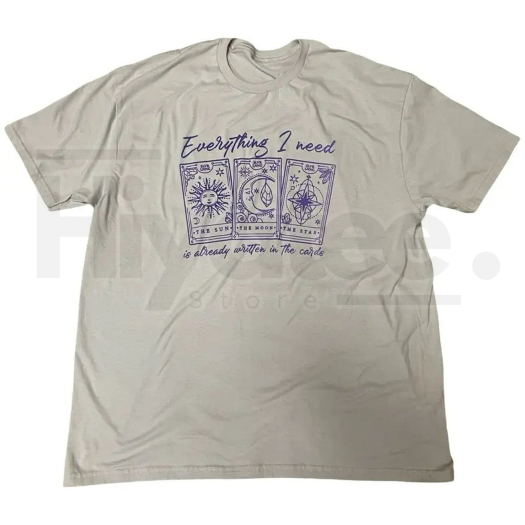 "It's All In The Cards" – Mystical Amethyst Infused Unisex Graphic Top