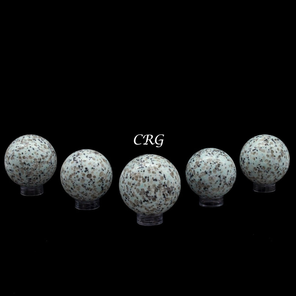 Kiwi Jasper Spheres (1 Kilo) (40 to 80 mm)