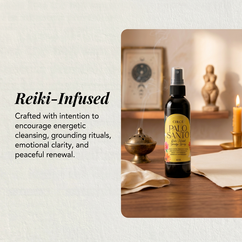 Palo Santo Cleansing Spray — Spiritual Energy Clearing Mist