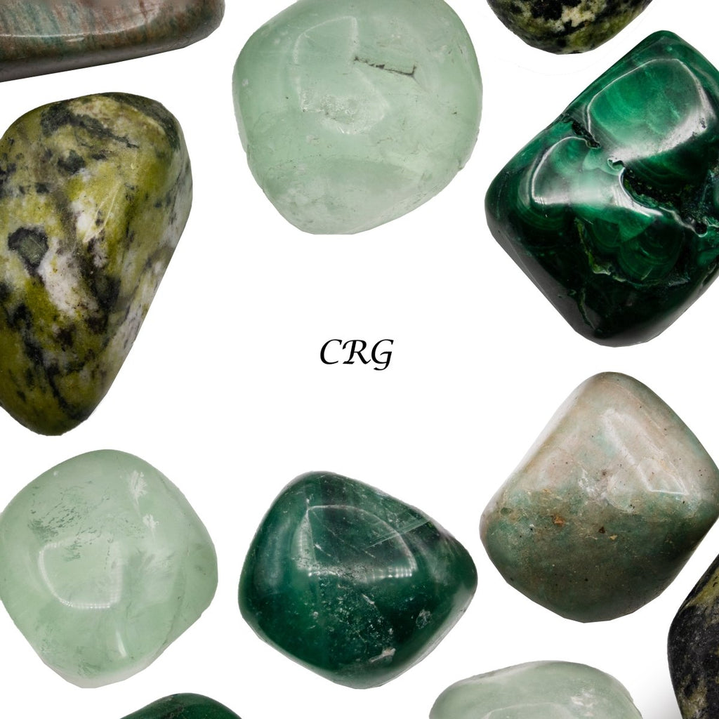Lucky Tumbled Mix / 1-2" AVG - 1 KILO LOT