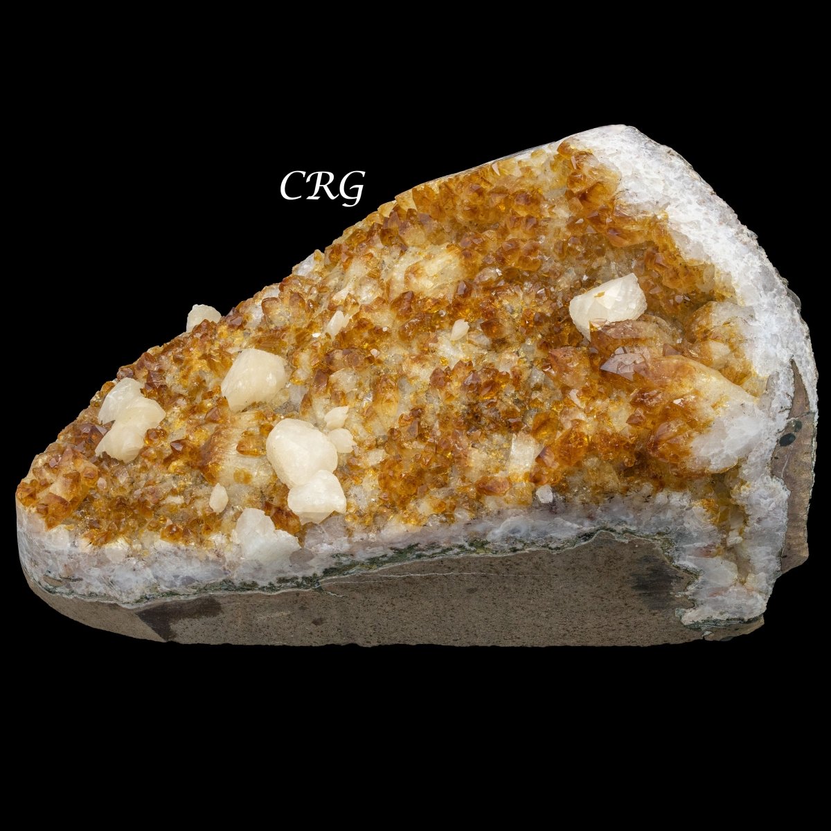 12 Kilo Lot. Citrine Druzy Large Cluster