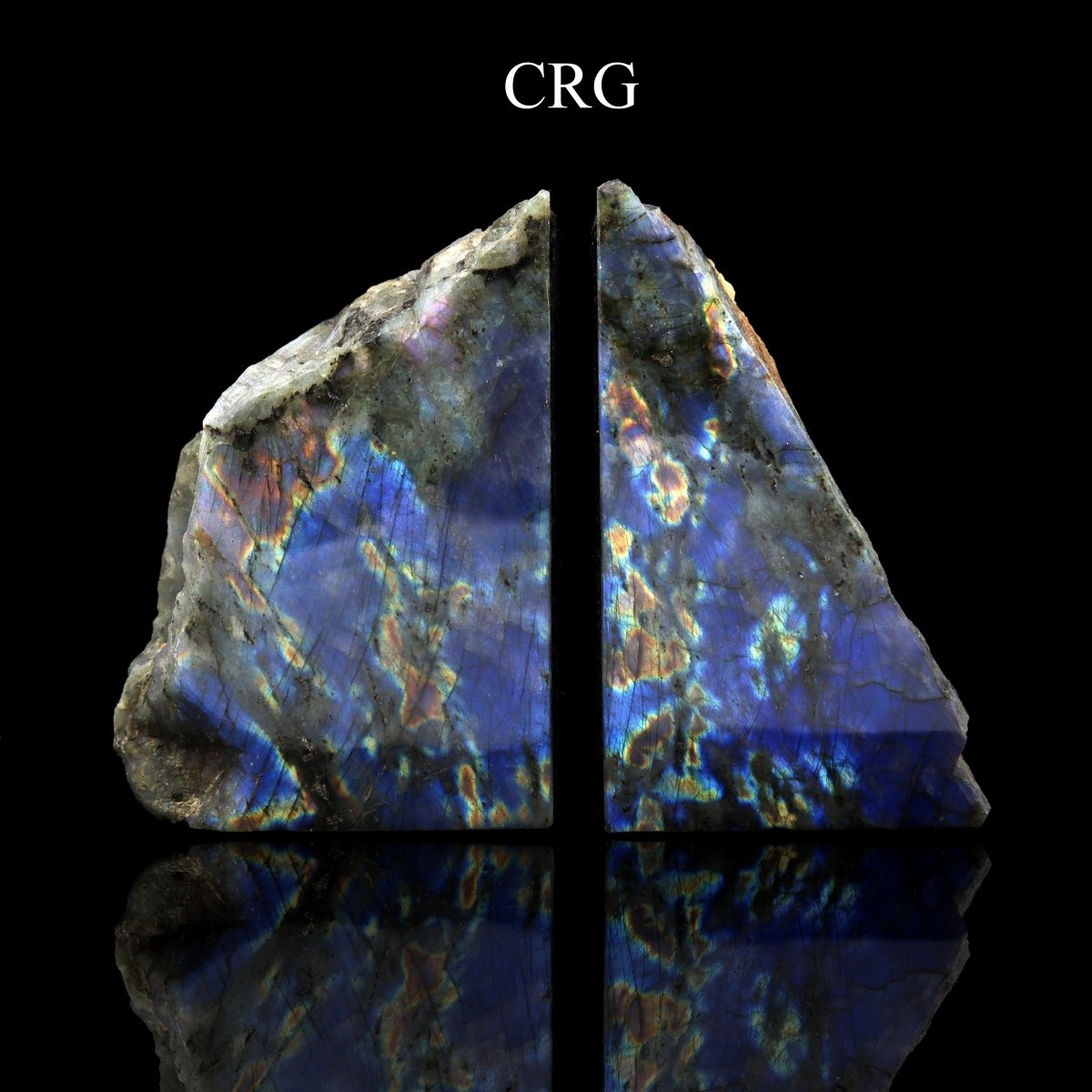Labradorite Bookends / 2-3kg AVG - 1 PAIR