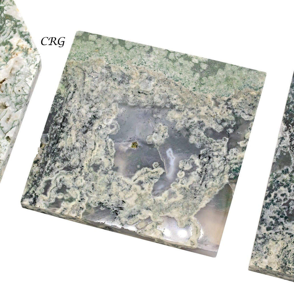 Moss Agate Slabs / 4-6" AVG - 1 KILO LOT