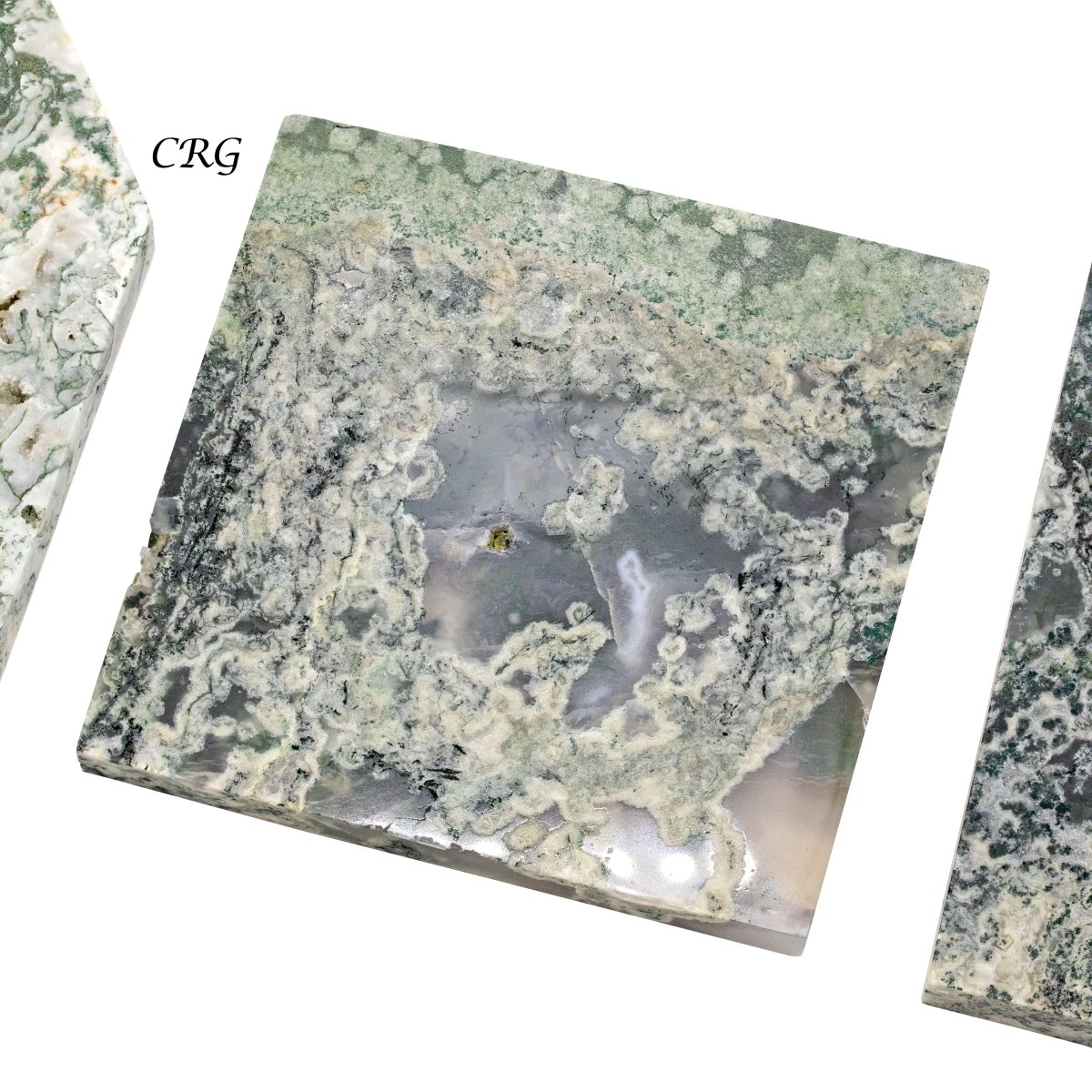 Moss Agate Slabs / 4-6" AVG - 1 KILO LOT