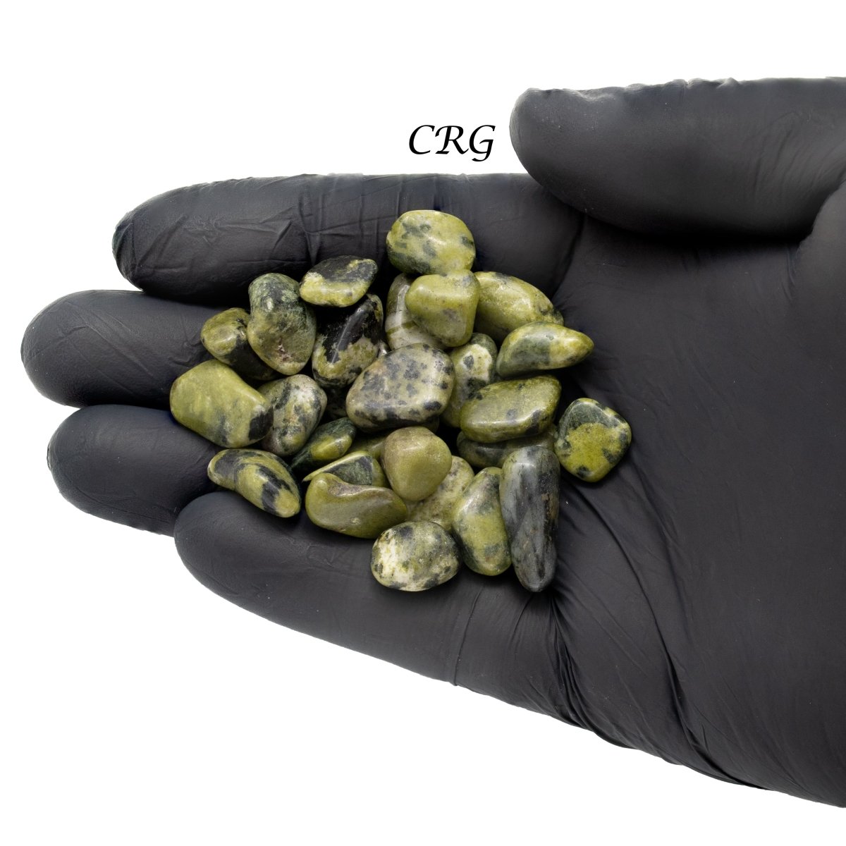 Tumbled Nephrite Jade Chips  (5 to 20mm) - 1 KILO LOT