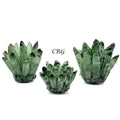 3 Kilo Lot. Green Phantom Quartz Crystal