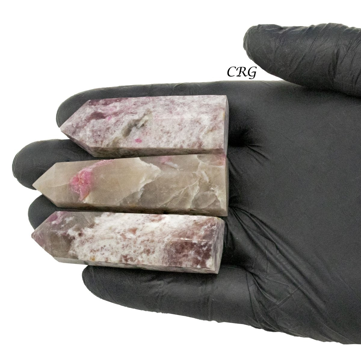 Pink Tourmaline Towers / 2-4" AVG - 1 LB. LOT