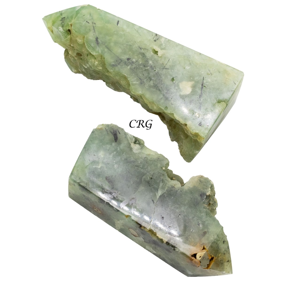 Prehnite Points / 8-12cm AVG - 1 KILO LOT
